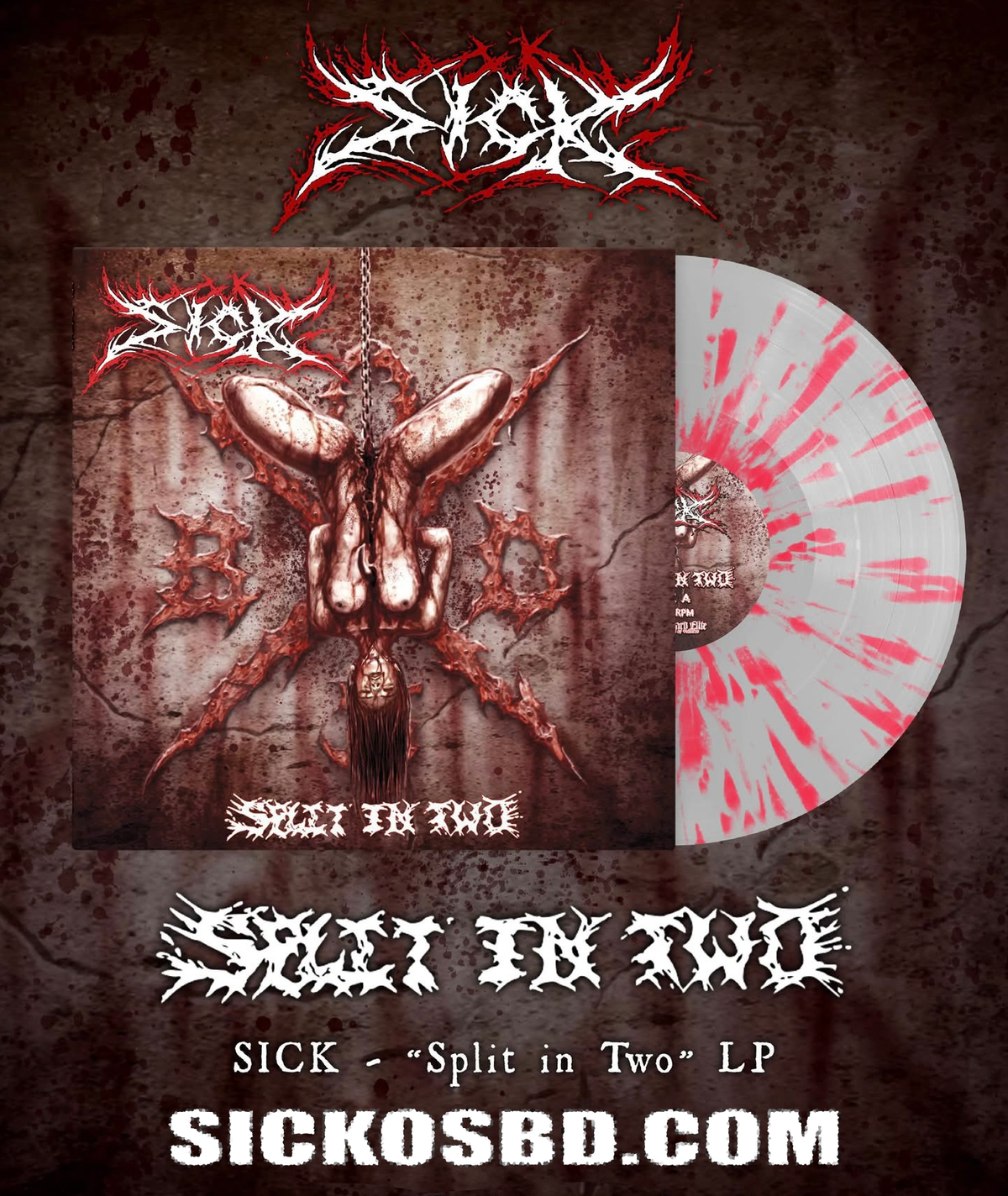 Split in Two Vinyl