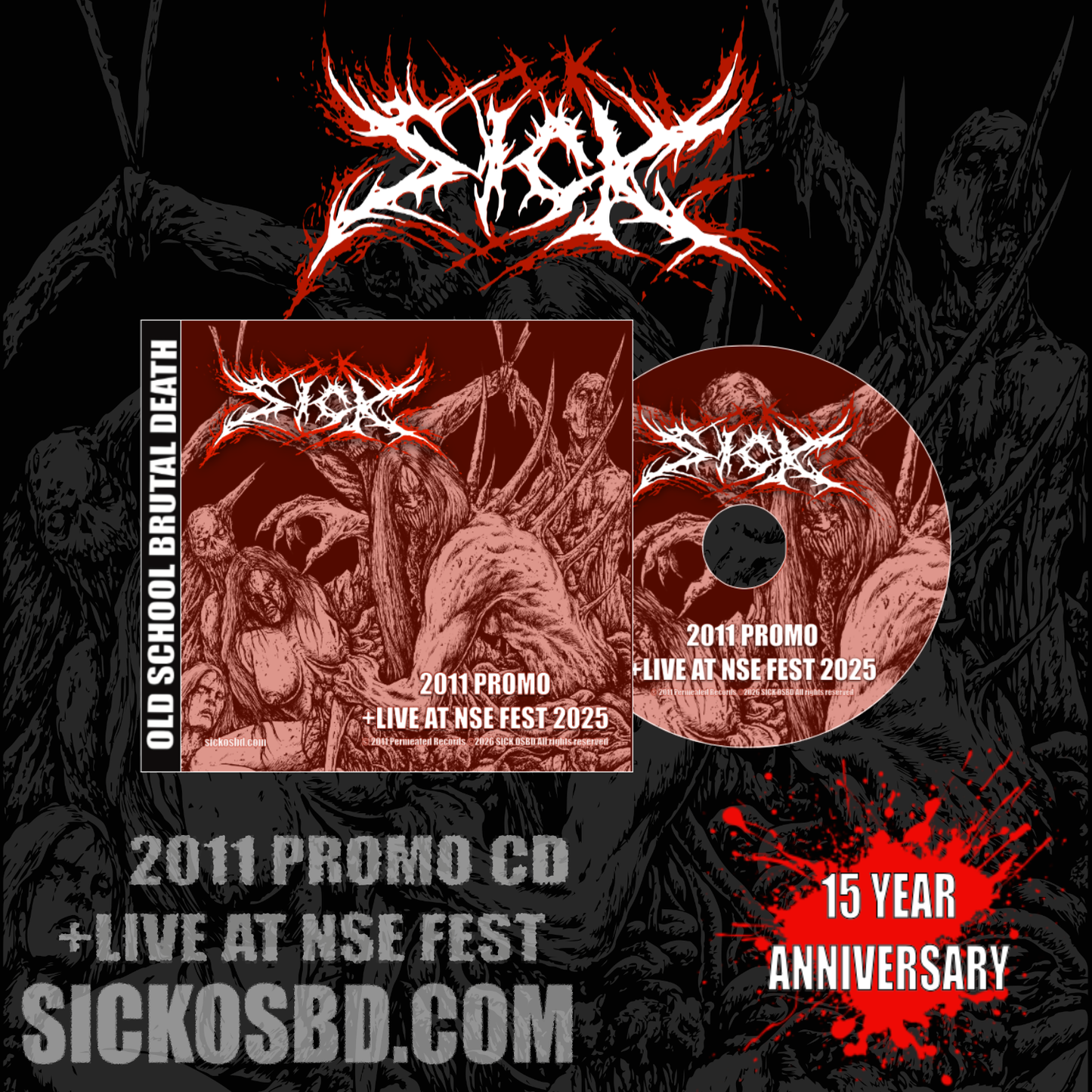 2011 Promo +LIVE at NSE Fest CD