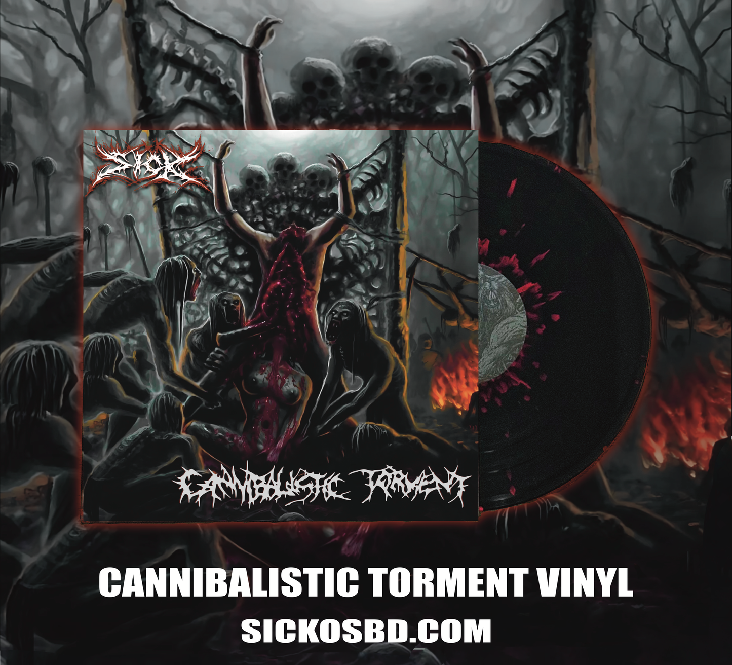 Cannibalistic Torment 12" Vinyl